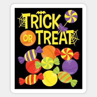 Trick or Treat Candy Sticker